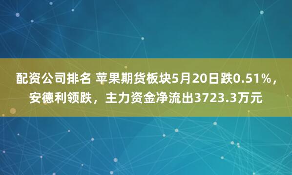 配资公司排名 苹果期货板块5月20日跌0.51%，安德利领跌，主力资金净流出3723.3万元