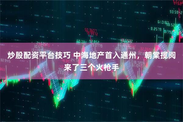 炒股配资平台技巧 中海地产首入通州，朝棠揽阅来了三个火枪手