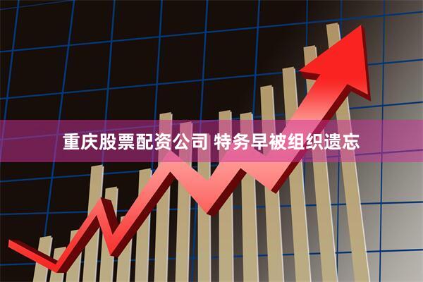 重庆股票配资公司 特务早被组织遗忘